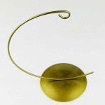  Stojak złoty na bombkę do rozmiaru 12 cm