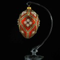 250_bombki_szklane_ręcznie_malowane_RS_handmade _Jajo Faberge czerwony mat białe kwiatuszki_Jaja_Faberge_3.jpg