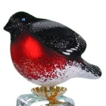 Gil bombka choinkowa szklana ręcznie malowana 12 cm