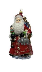 mikołaj ze słoniem. 16cm