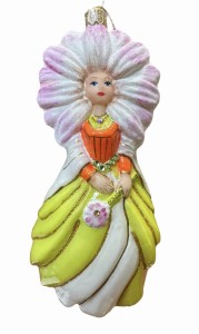 Stokrotka (fioletowa bez kamieni)